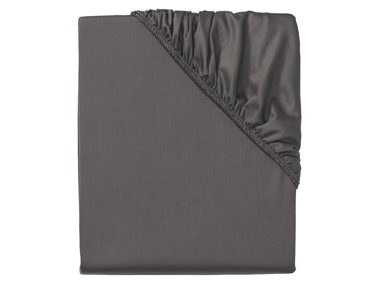 Katoensatijnen hoeslaken 90-100 x 200 cm