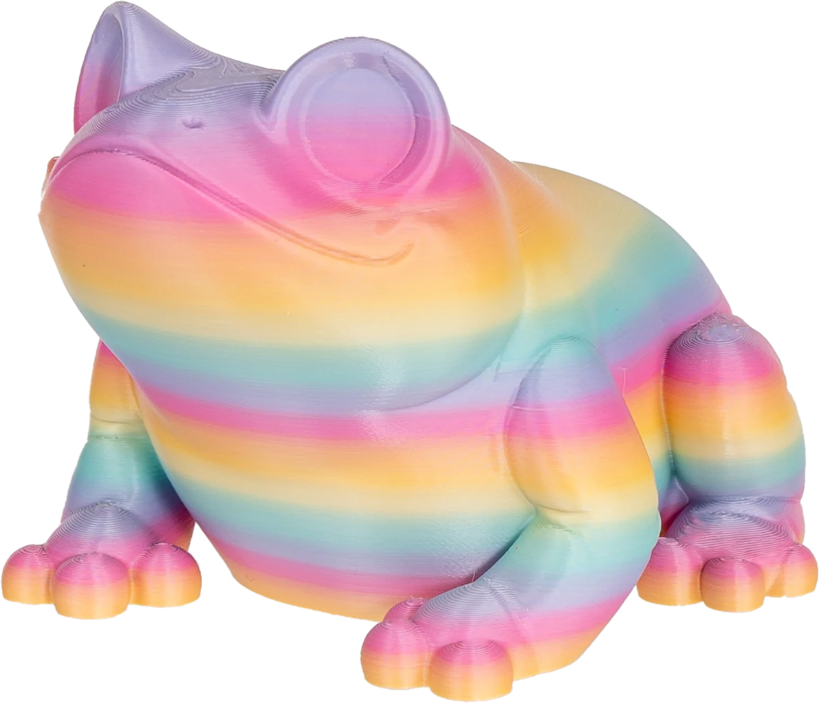 Polymaker  Panchroma™ PLA Gradient Satin Rainbow, 1,75 mm / 1000 g    Ein Farbspektakel in Satin Rainbow