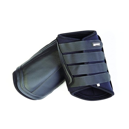 Protetores de neoprene branco Roma para cavalos