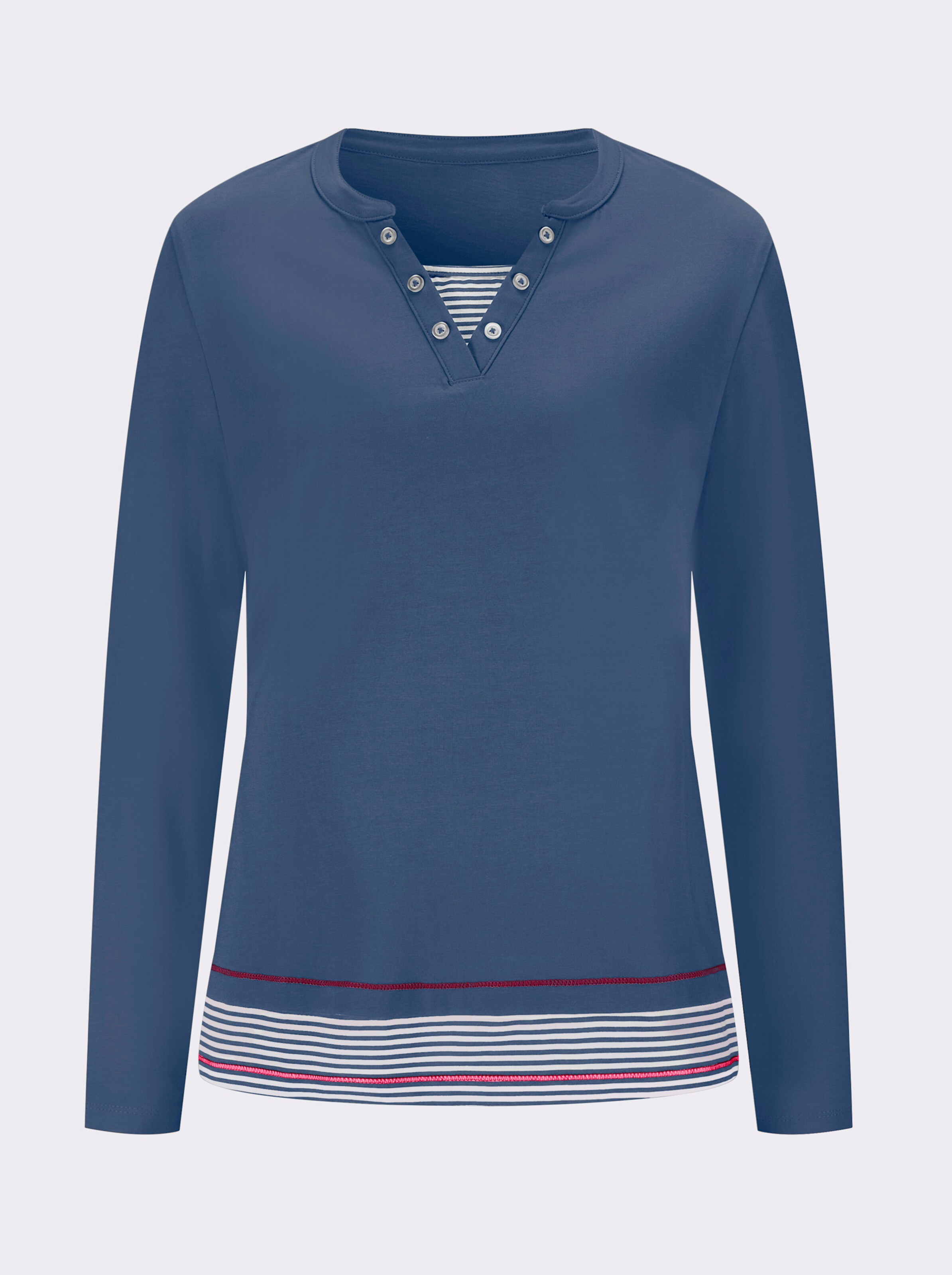 2-in-1-Langarmshirt