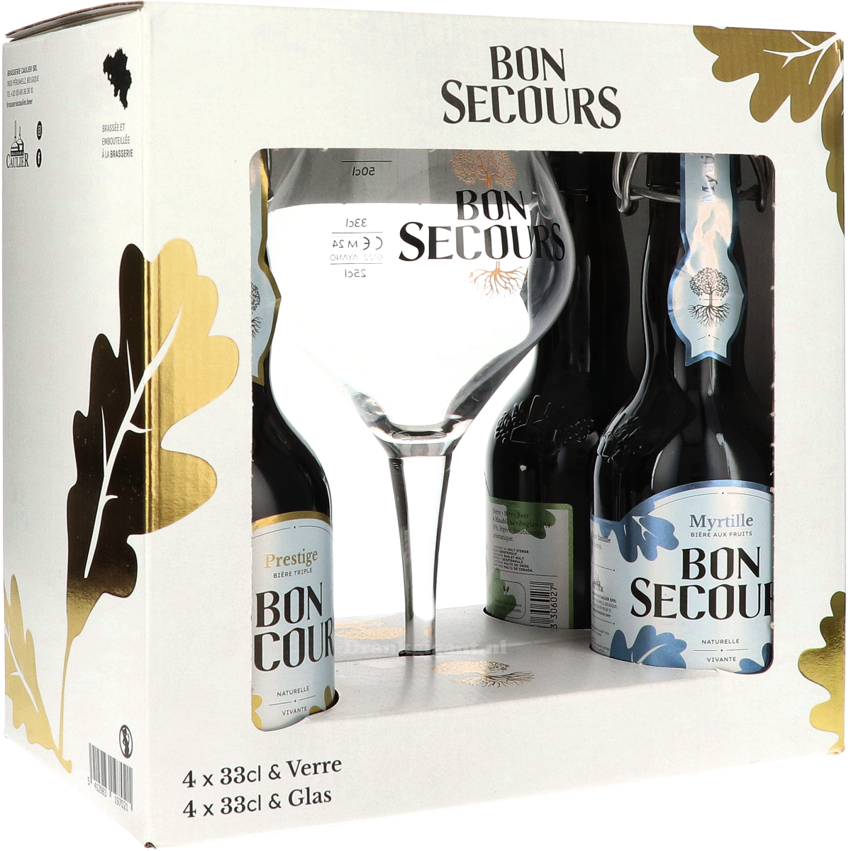 Bon Secours Cadeaupakket met Glas 132 cl