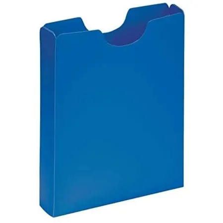 Pagna Heftbox DIN A4, Hochformat, aus PP, blau
