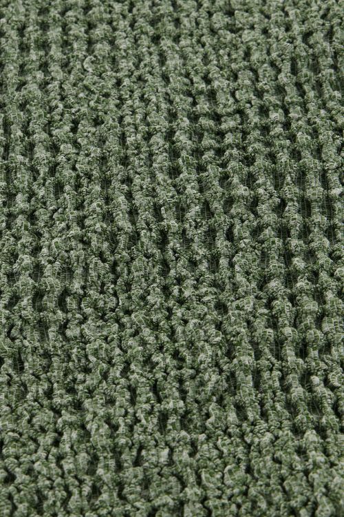 Groene wide leg broek met structuur