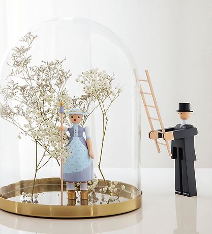 Kay Bojesen Tr?figur - Skorstensfejeren - 21 cm - Sort