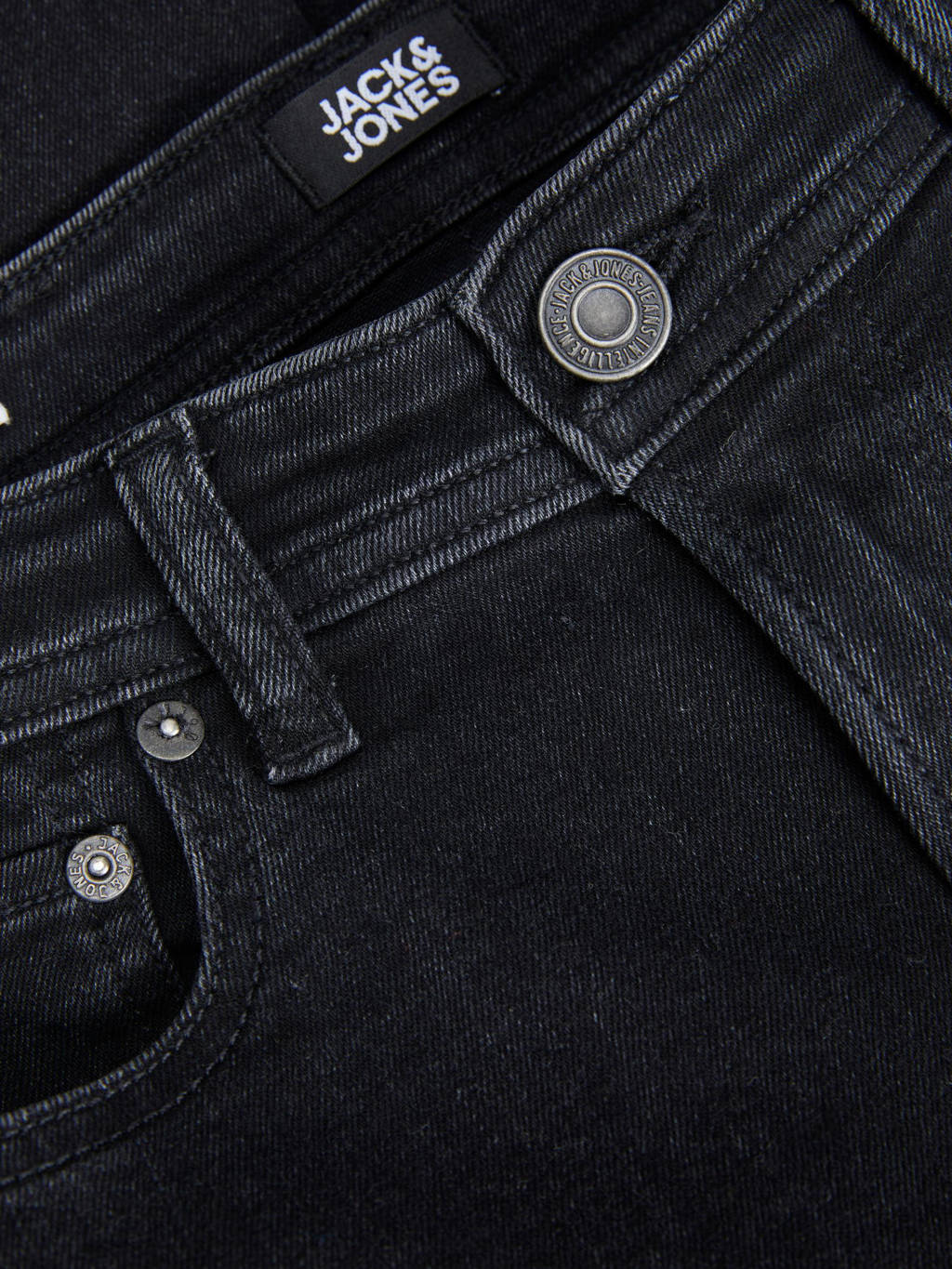 JACK & JONES skinny fit jeans JJILIAM black denim