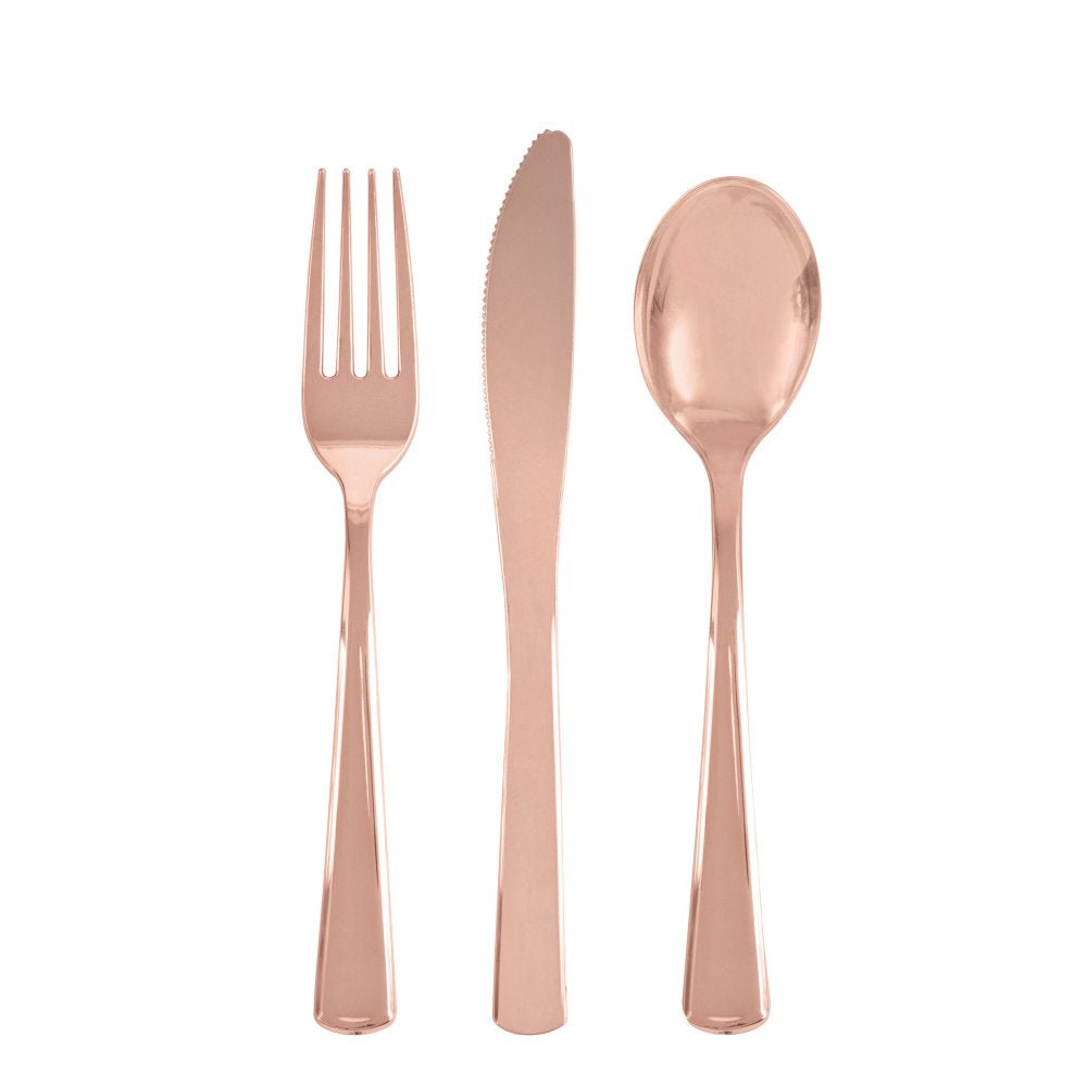 Rose Goud Bestek 19,7cm 18 delig