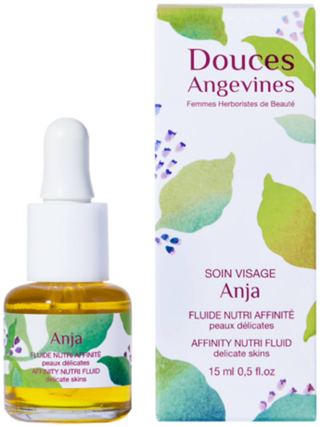 Douces Angevines  Anja Nährendes Gesichtsfluid, 15 ml