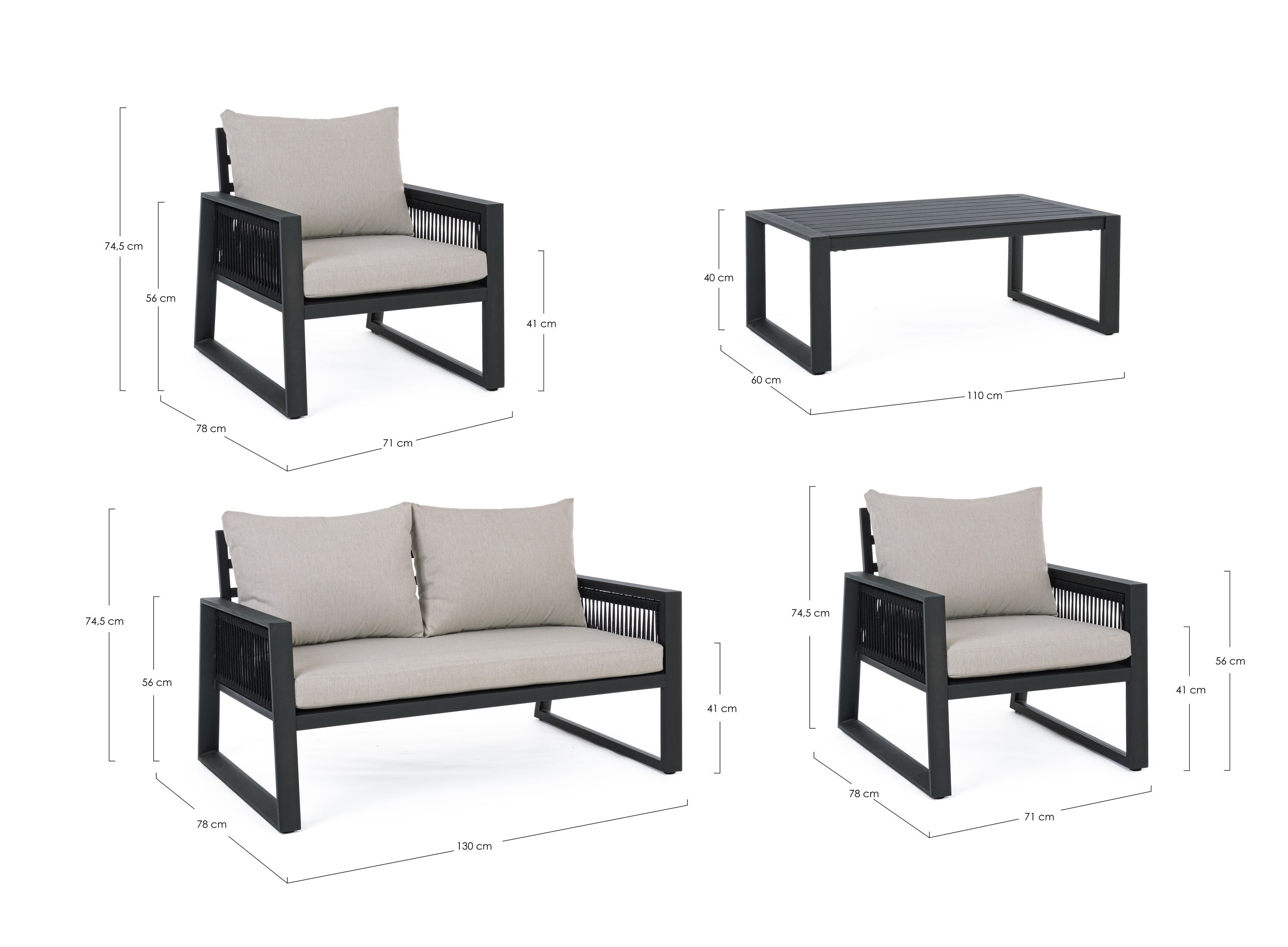 Loungeset CAPTIVA