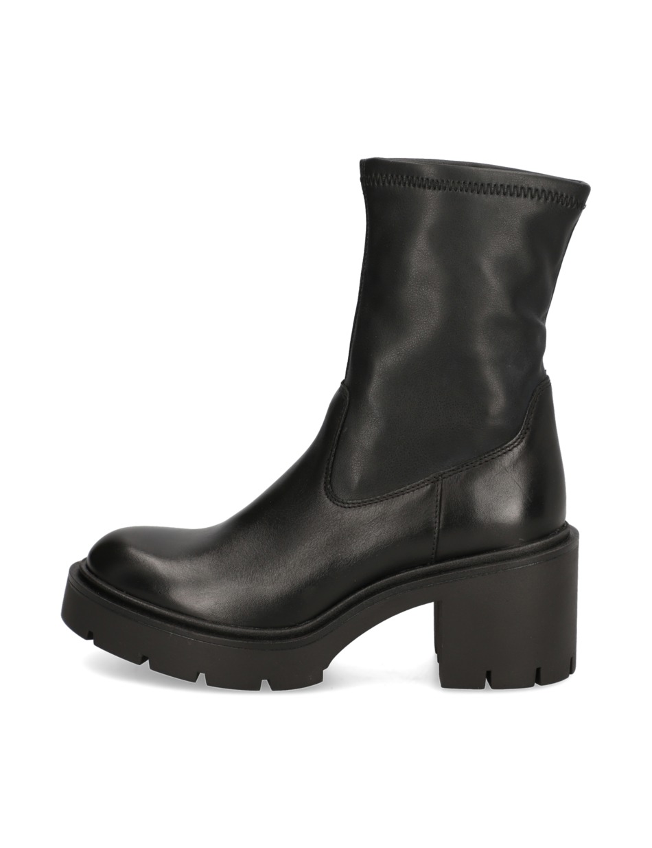 Lederkombination Stiefelette