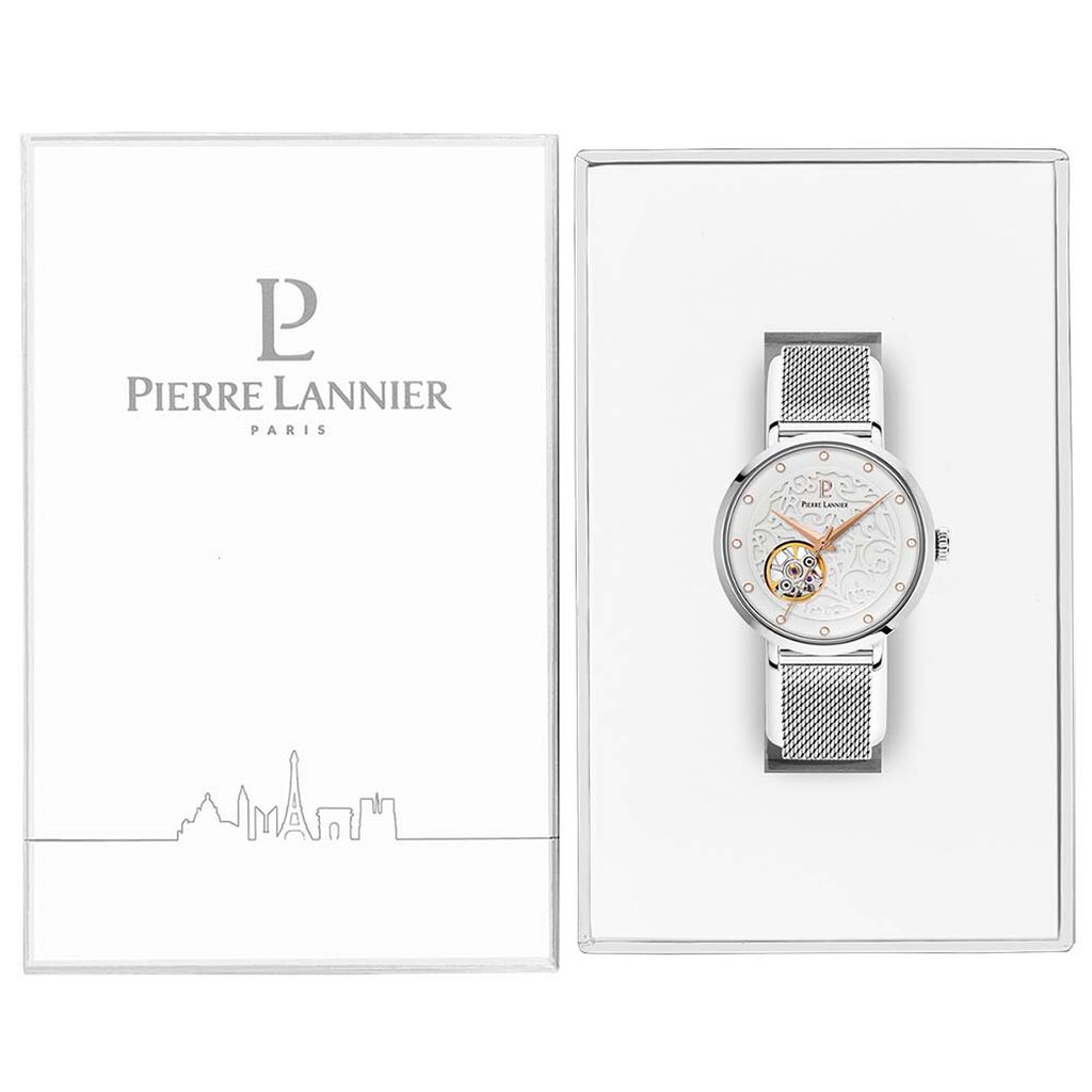 Montre Pierre Lannier Eolia Blanc