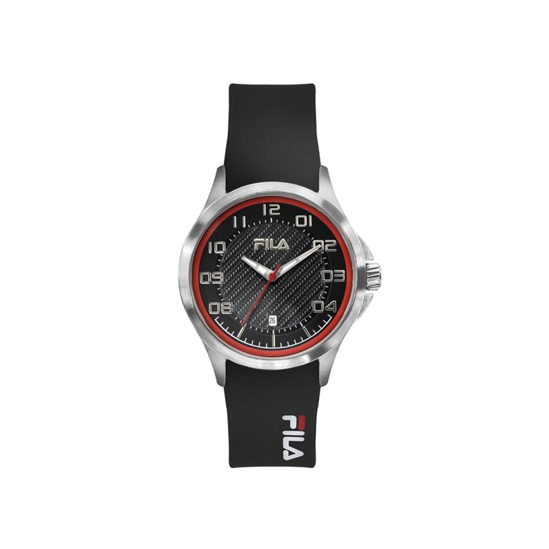 Montre Fila en Silicone Homme Noir
