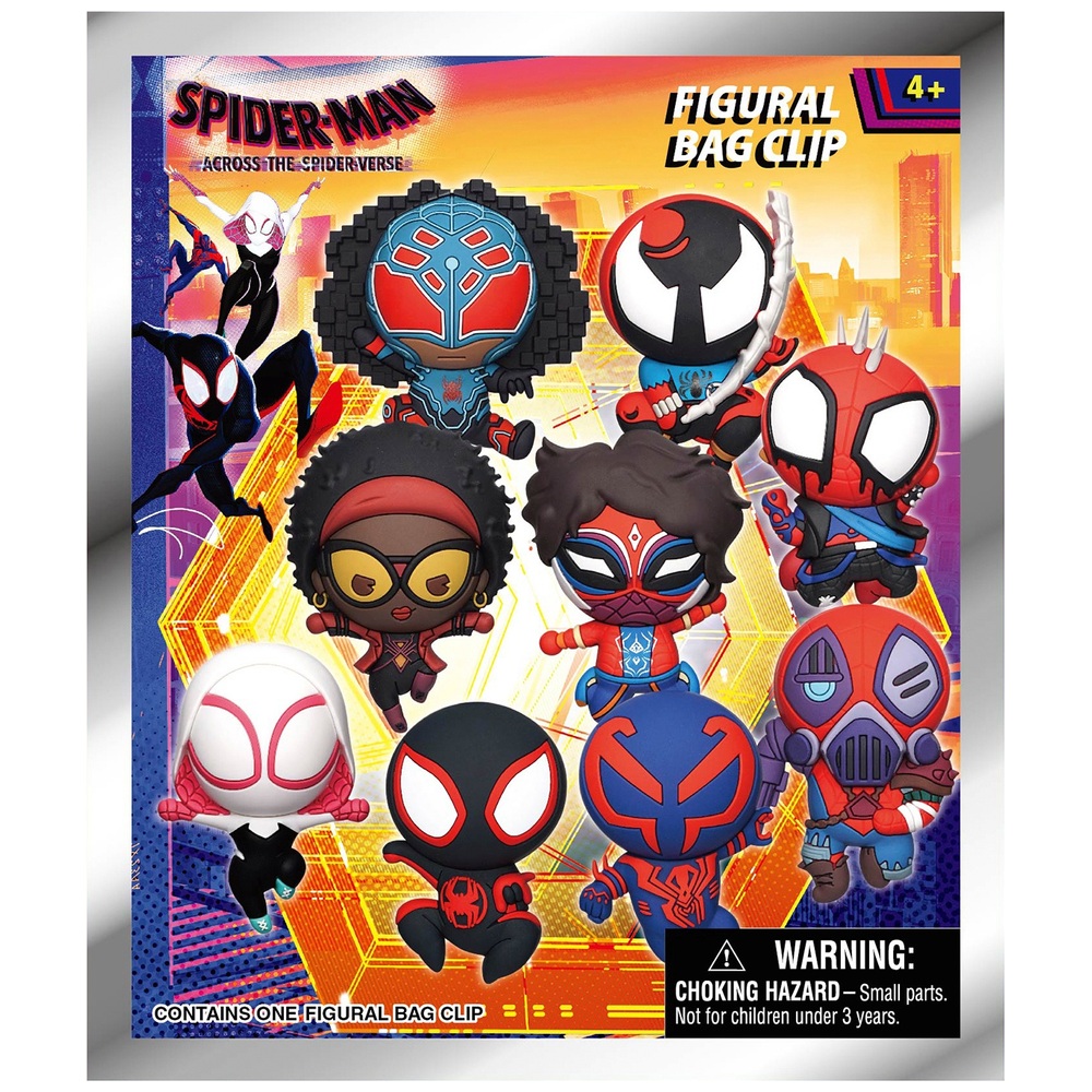 Spider-Man Across the Spider-Verse Taschenclip-Sortiment