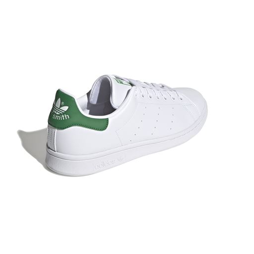 Adidas Stan Smith Sneakers, Cloud White/Green, 41 1/3