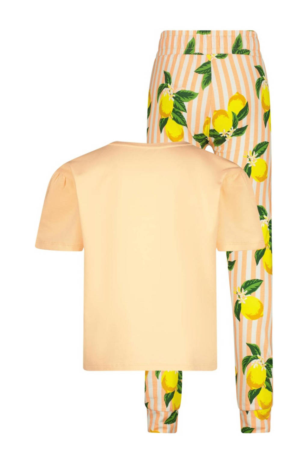 Vingino pyjama Weilla oranje/geel/groen