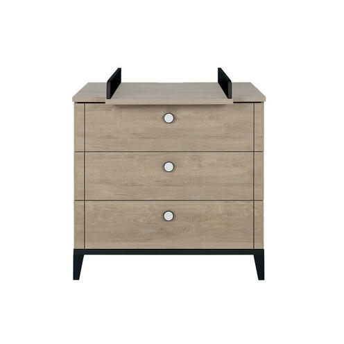 Commode 3 tiroirs Marcel Black - GALIPETTE