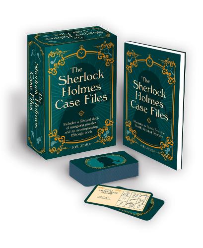 The Sherlock Holmes Case Files: Includes a 50-Card Deck of Absorbing Puzzles and an Accompanying 128-Page Book - Arcturus Leisure Kits (Paperback)