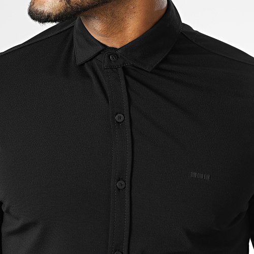 Chemise Manches Longues Noir