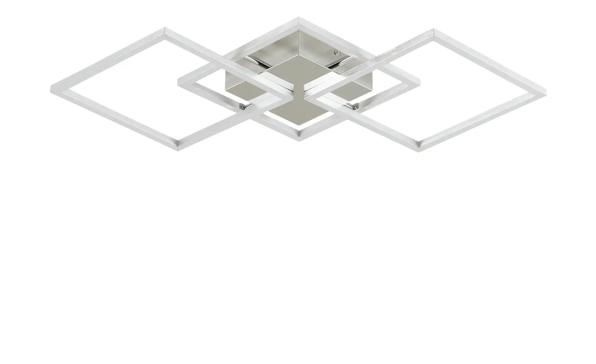 KHG LED-Deckenleuchte, Alu/chrom