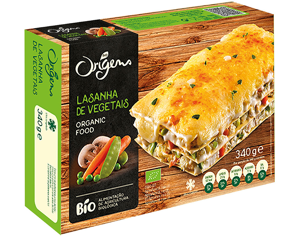 LASANHA ORIGENS BIO ITALIANA DE VEGETAIS 340G