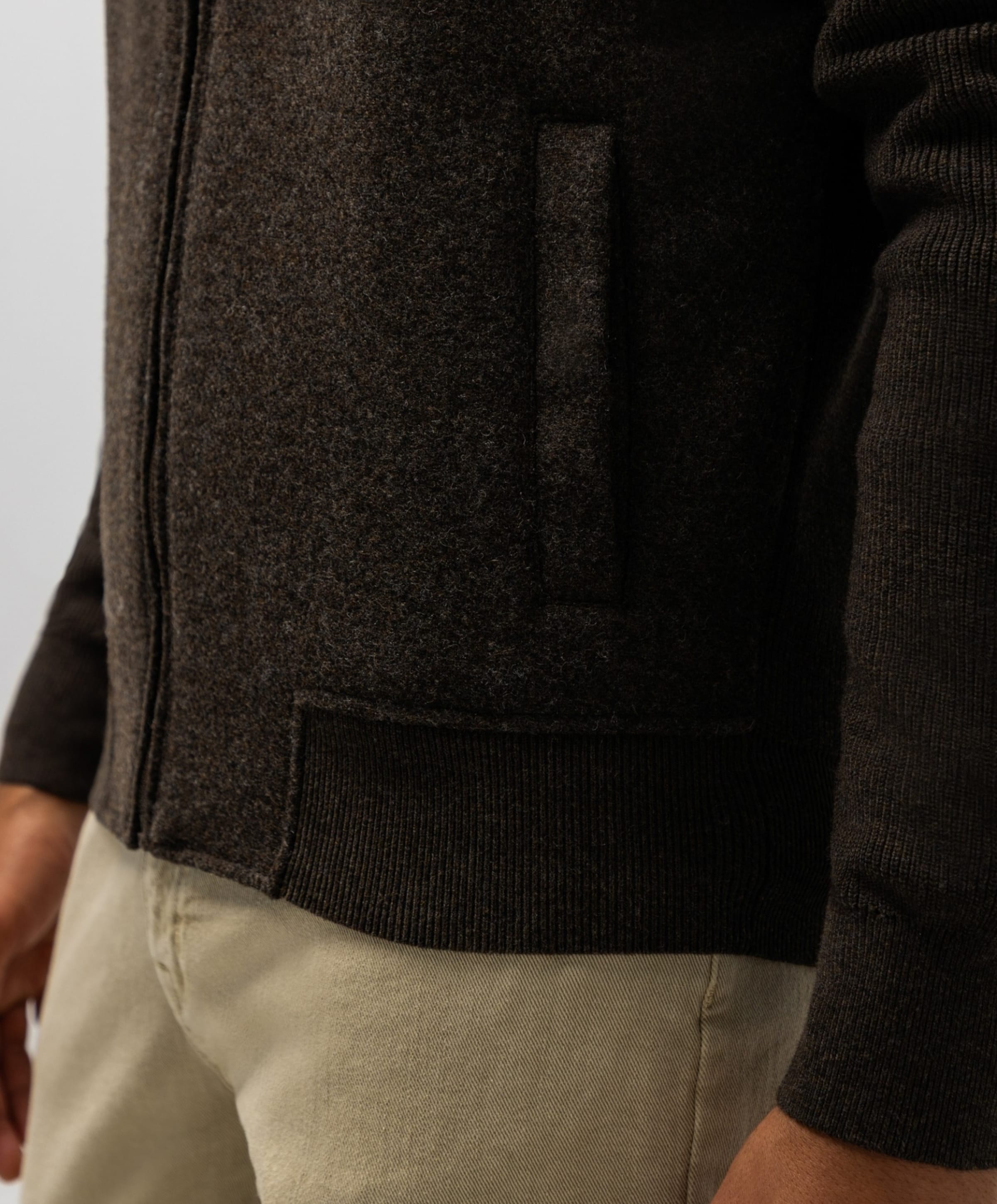 State of Art Heren vest bruin