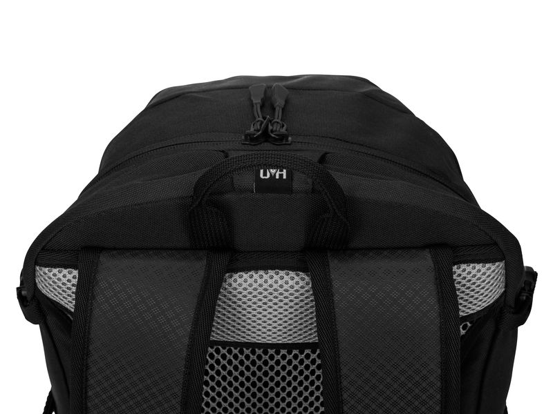 KOOR Wanderrucksack Moorgins 20 l, Schwarz Funktionaler und bequemer Bergrucksack für das ganze Jahr