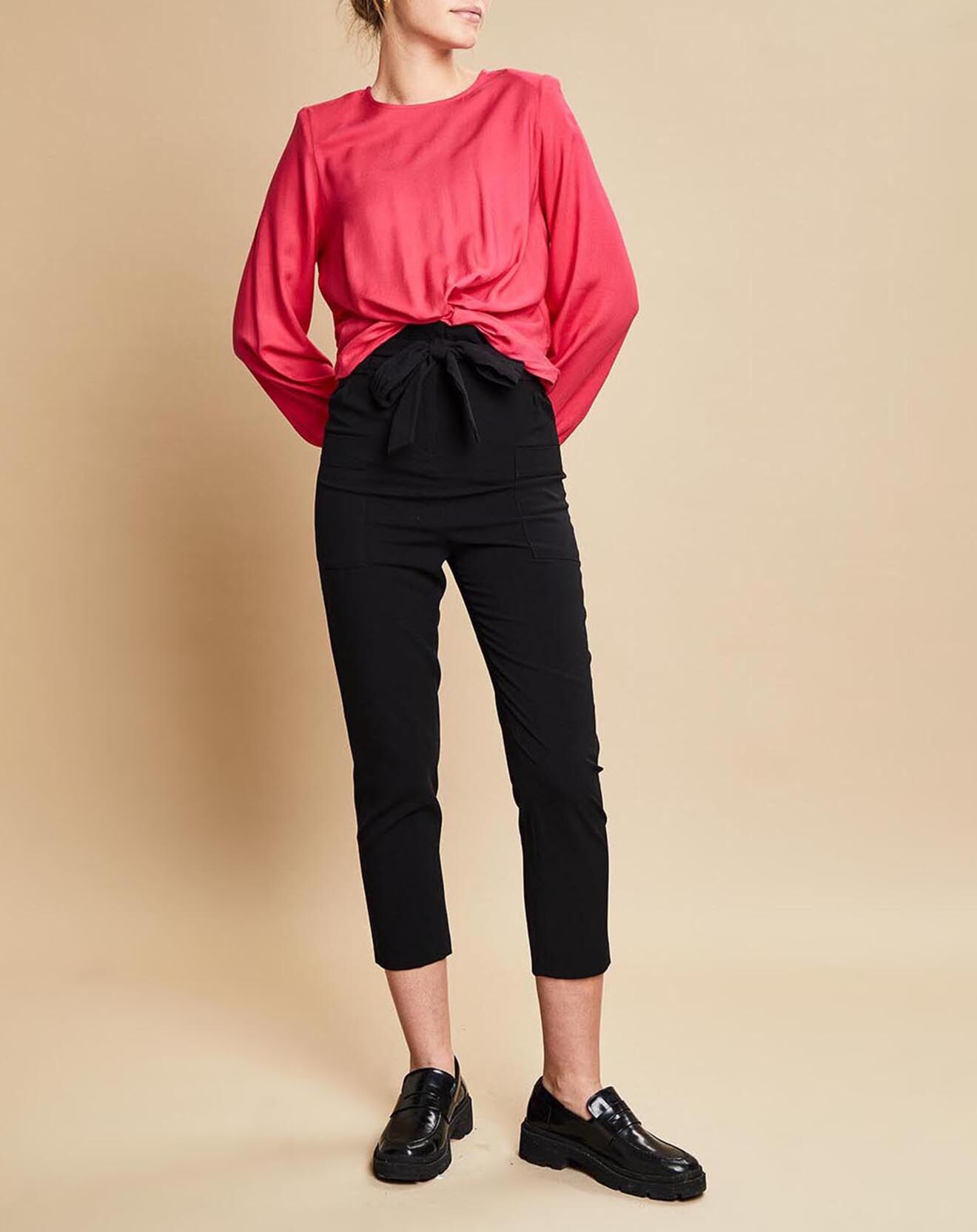Belair Pantalon Pilou noir