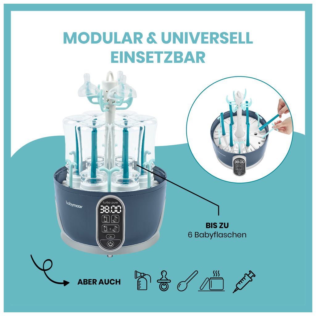 BabymoovBabymoov   Turbo Pure Dampfsterilisator und Trockner