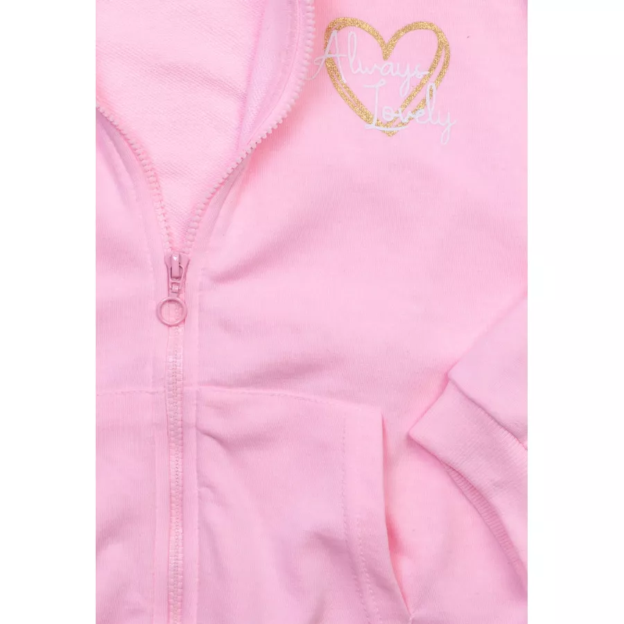 MINOTI Sweatjacke Neonrosa