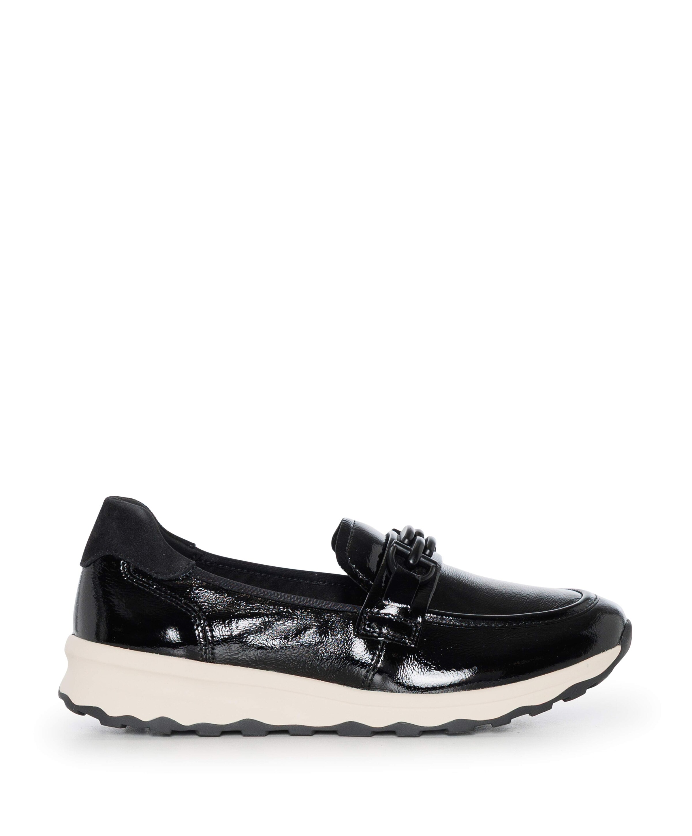 Caprice Slip-on dames instappers zwart