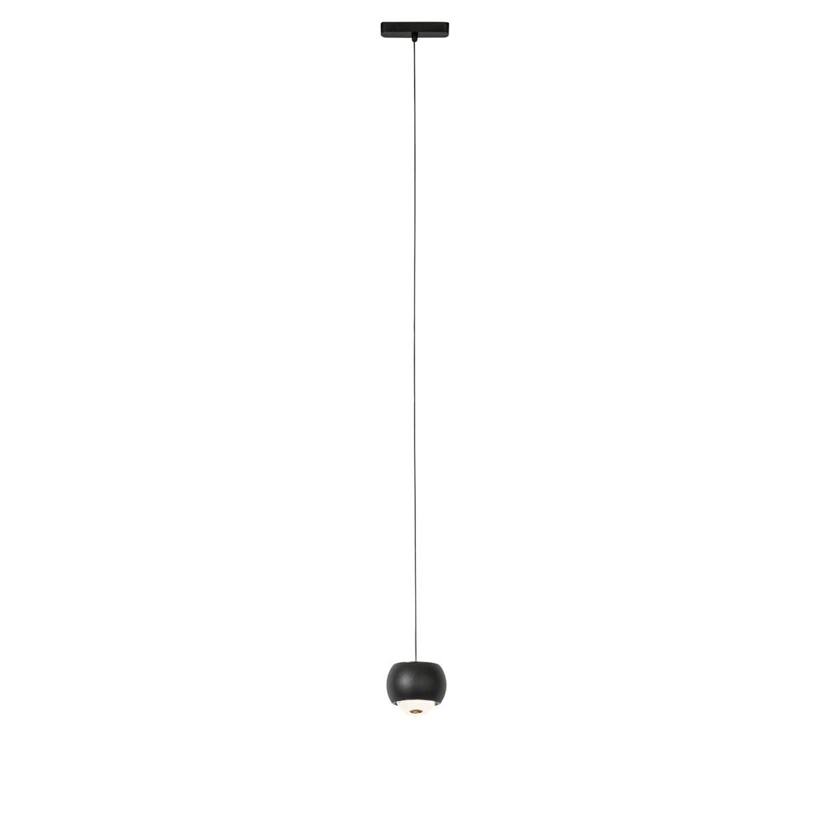 Moderne hanglamp zwart voor railsysteem 1-fase incl. LED - Magnetic Lance