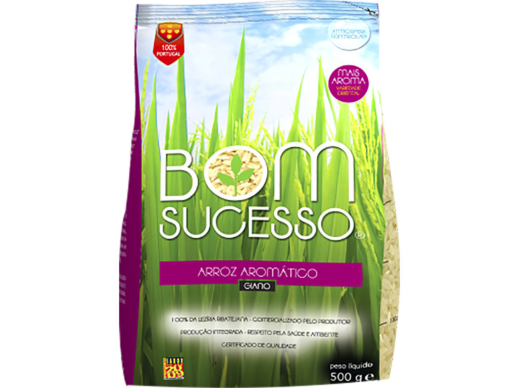 ARROZ AGULHA BOM SUCESSO AROMÁTICO EXTRA LONGO 500G