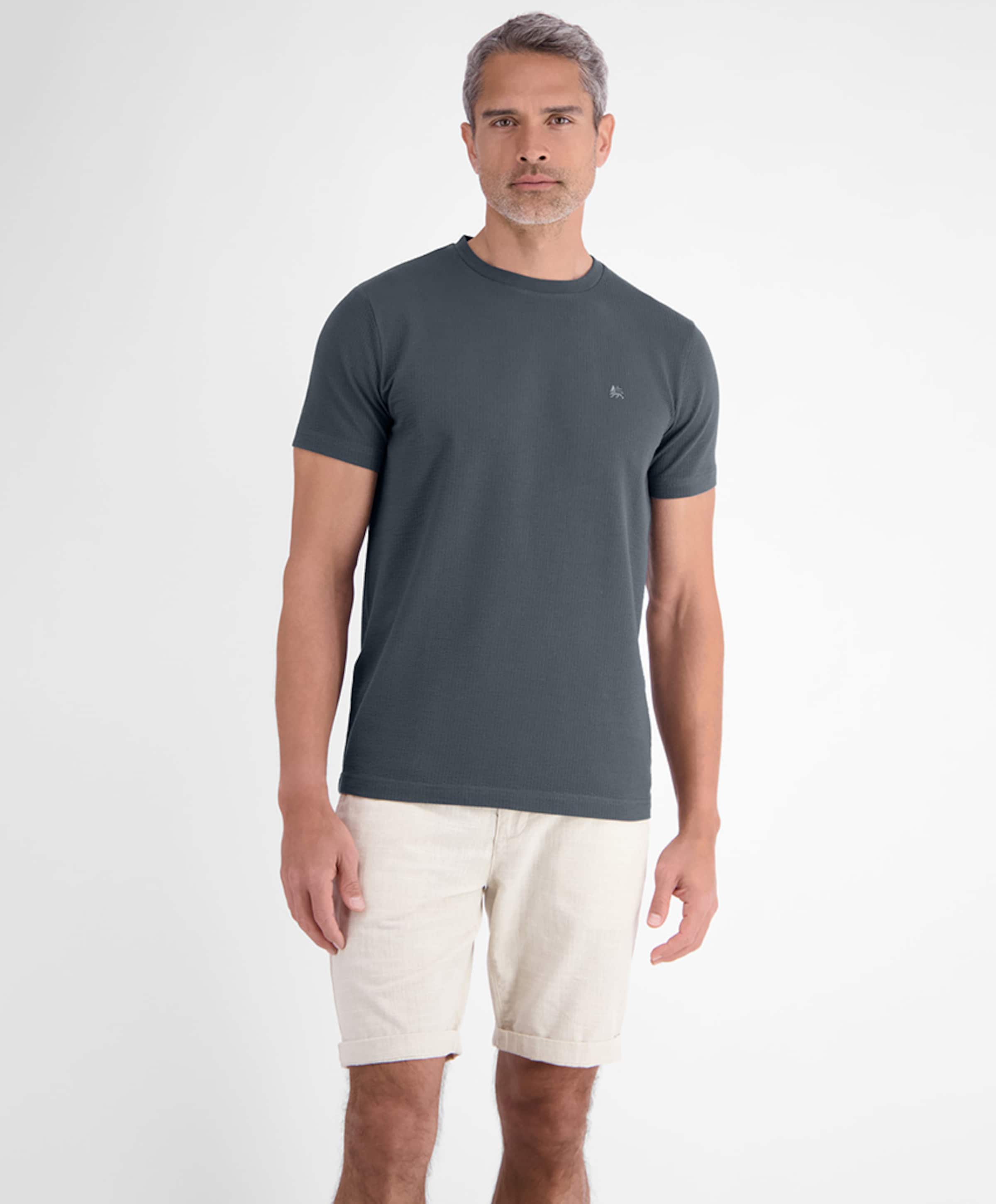 Lerros Heren T-shirt grijs