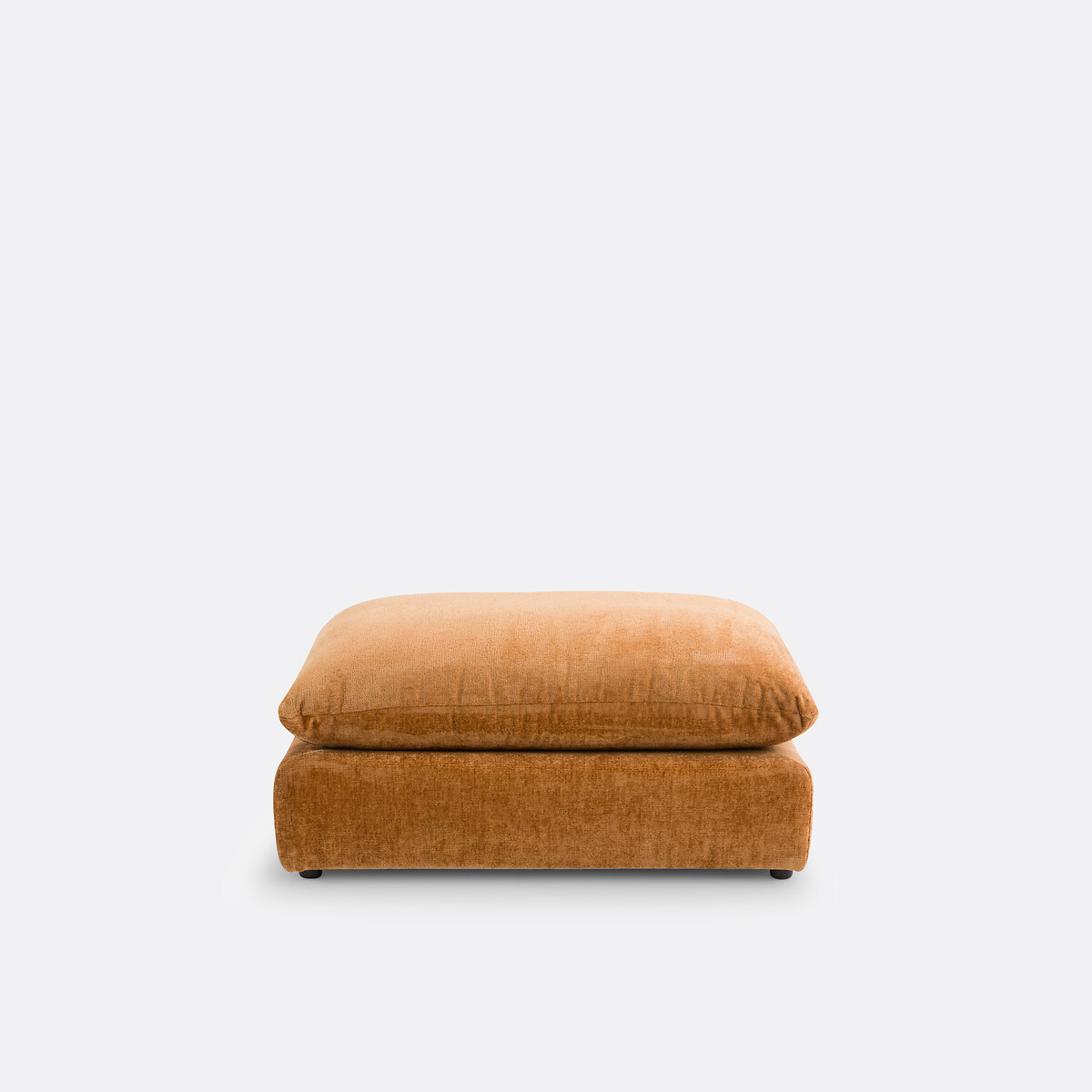 LA REDOUTE INTERIORS<br>Puff modulável, veludo texturizado, Malo