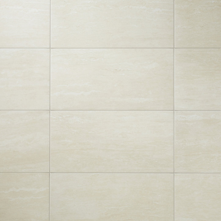 Carrelage sol beige 30 x 60 cm Soft Travertin