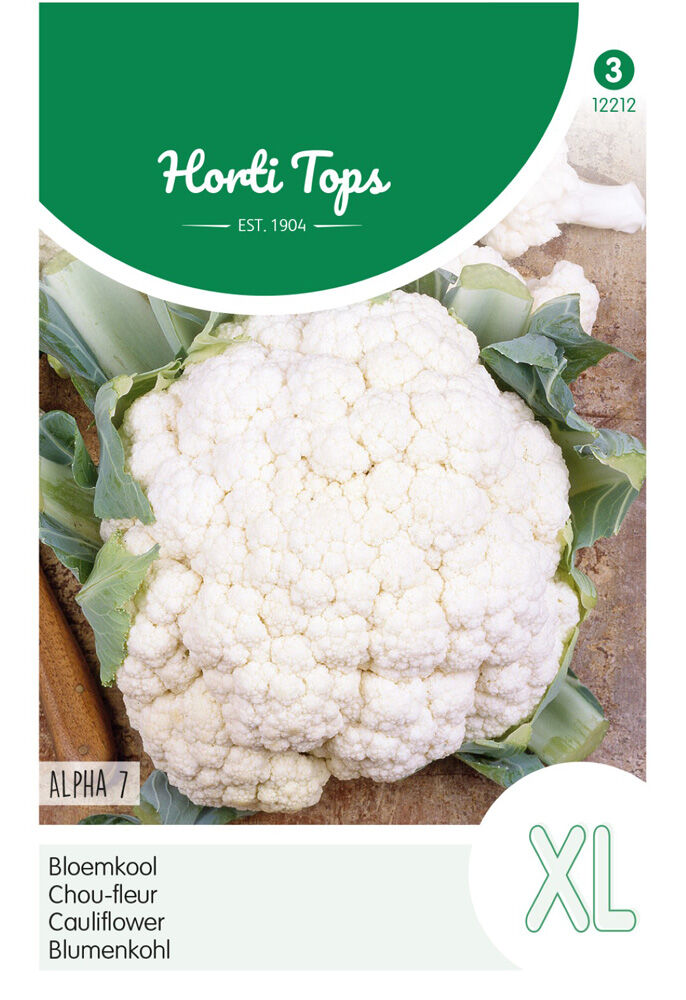 Hortitops Bloemkool Brassica oleracea Alpha 7 - Groentezaden