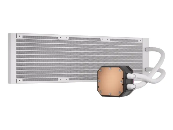 CORSAIR iCUE H150i ELITE CAPELLIX XT - Processors flydende kølesystem - Radiatorstørrelse: 360 mm - (for: LGA1700, LGA1200, LGA1150, LGA1151, LGA1155, LGA1156, LGA2011, LGA2066, AM4, sTRX4, sTR4) - 120 mm - hvid