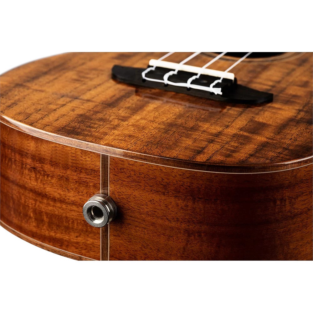 Ortega RUET-ACA Elite Series Concert Size Ukulele Acacia elektrisch-akoestische concert ukelele met gigbag