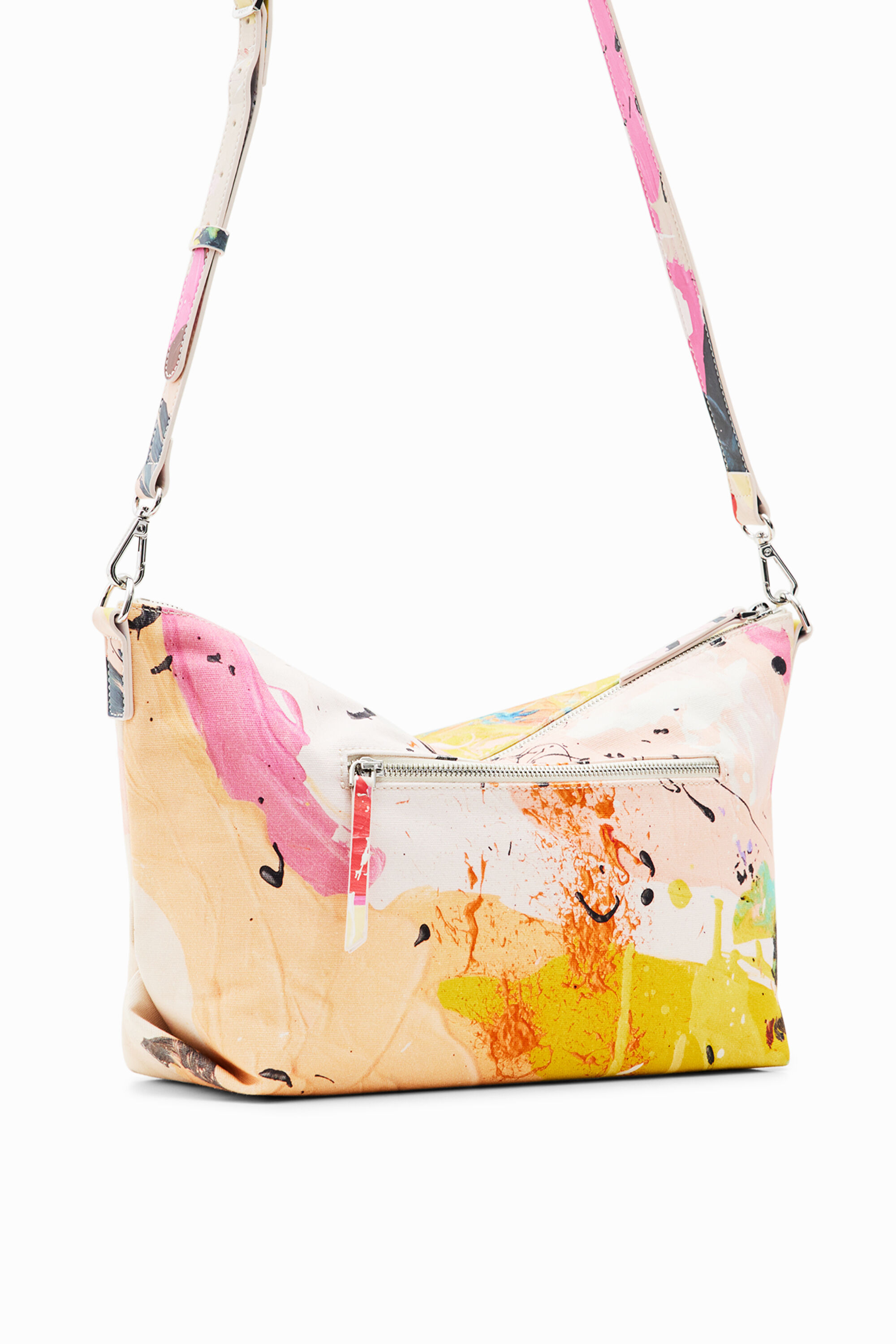 Grand sac à bandoulière peinture