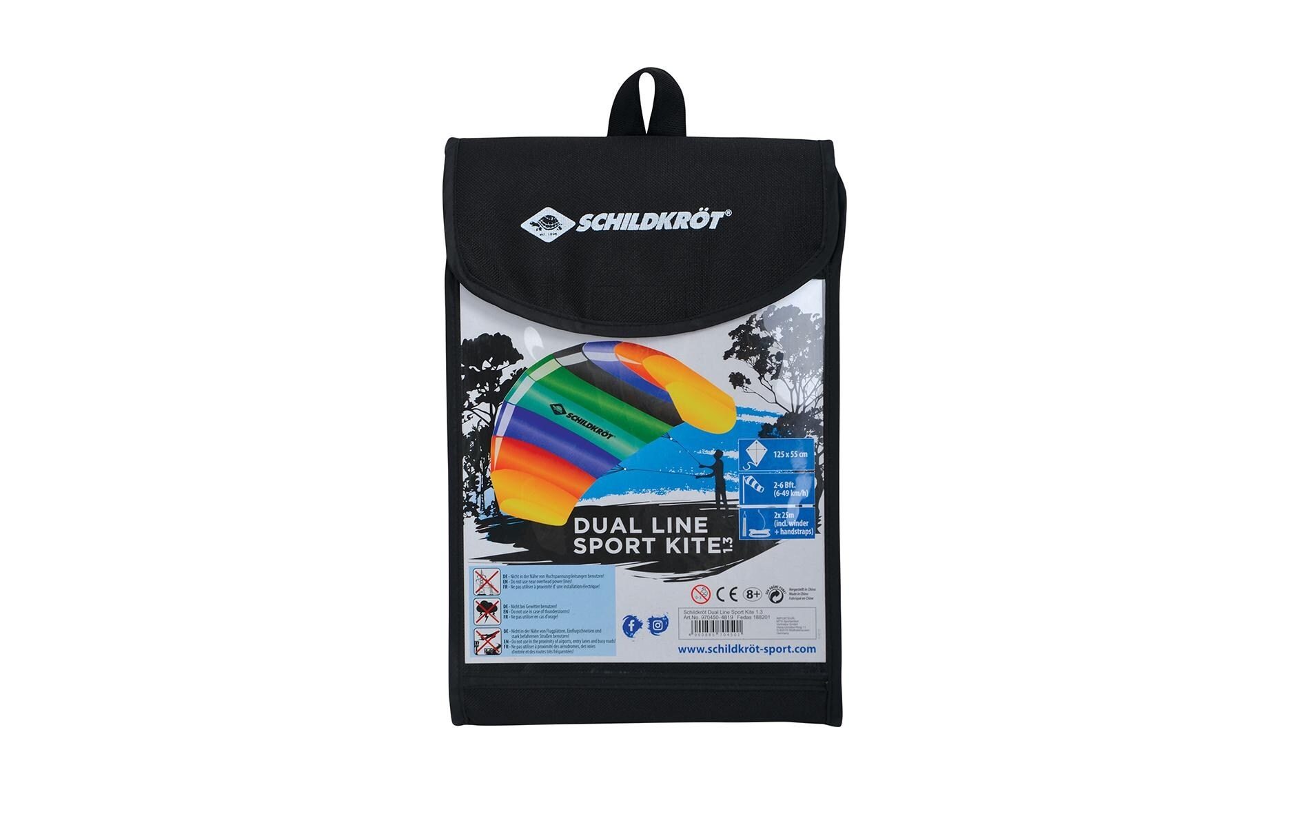 Schildkröt Funsports Flug-Drache »Lenkmatte Dual Line Sport Kite 1.3«