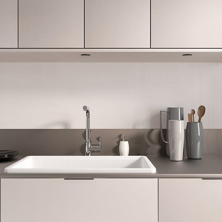 Mitigeur de cuisine chromé avec douchette Kramer Groupe Nook
