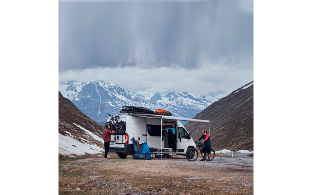 Thule Heck Fahrradträger Thule Elite Van XT für Ford Transit H3 für 2 Fahrräder