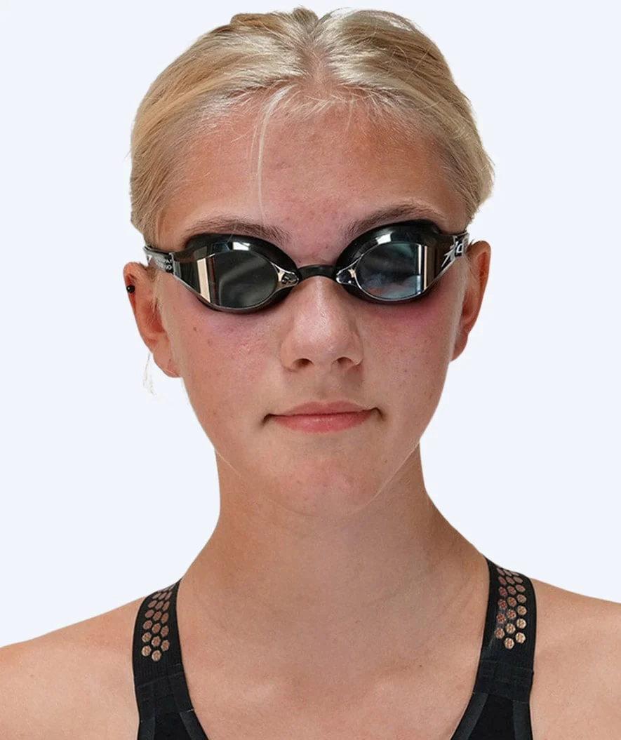 Speedo Elite svømmebriller - Fastskin Speedsocket 2 Mirror - Sort/sølv