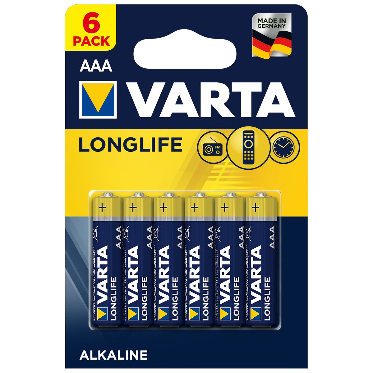 Alcaline Longlife LR03 x 6