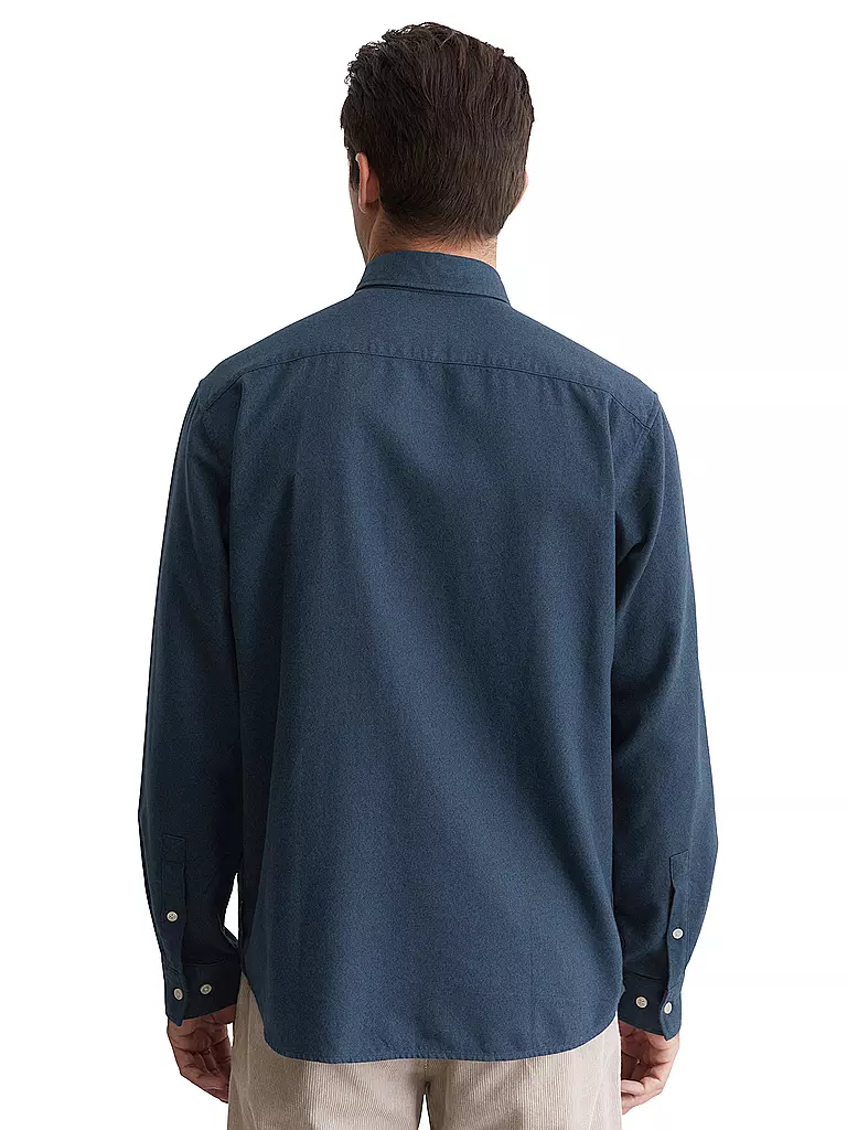 MARC O'POLO Hemd blau