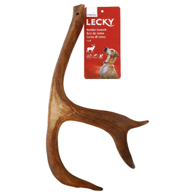 Lecky Rentier-Geweih für Hunde