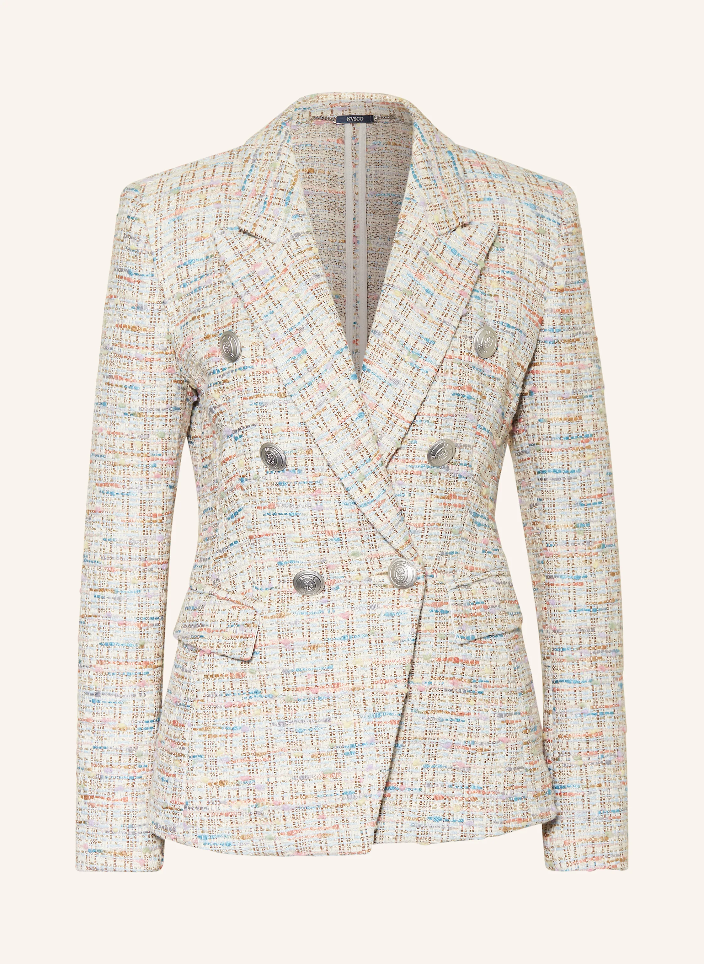 NVSCO Bouclé-Blazer KLEA mit Glitzergarn