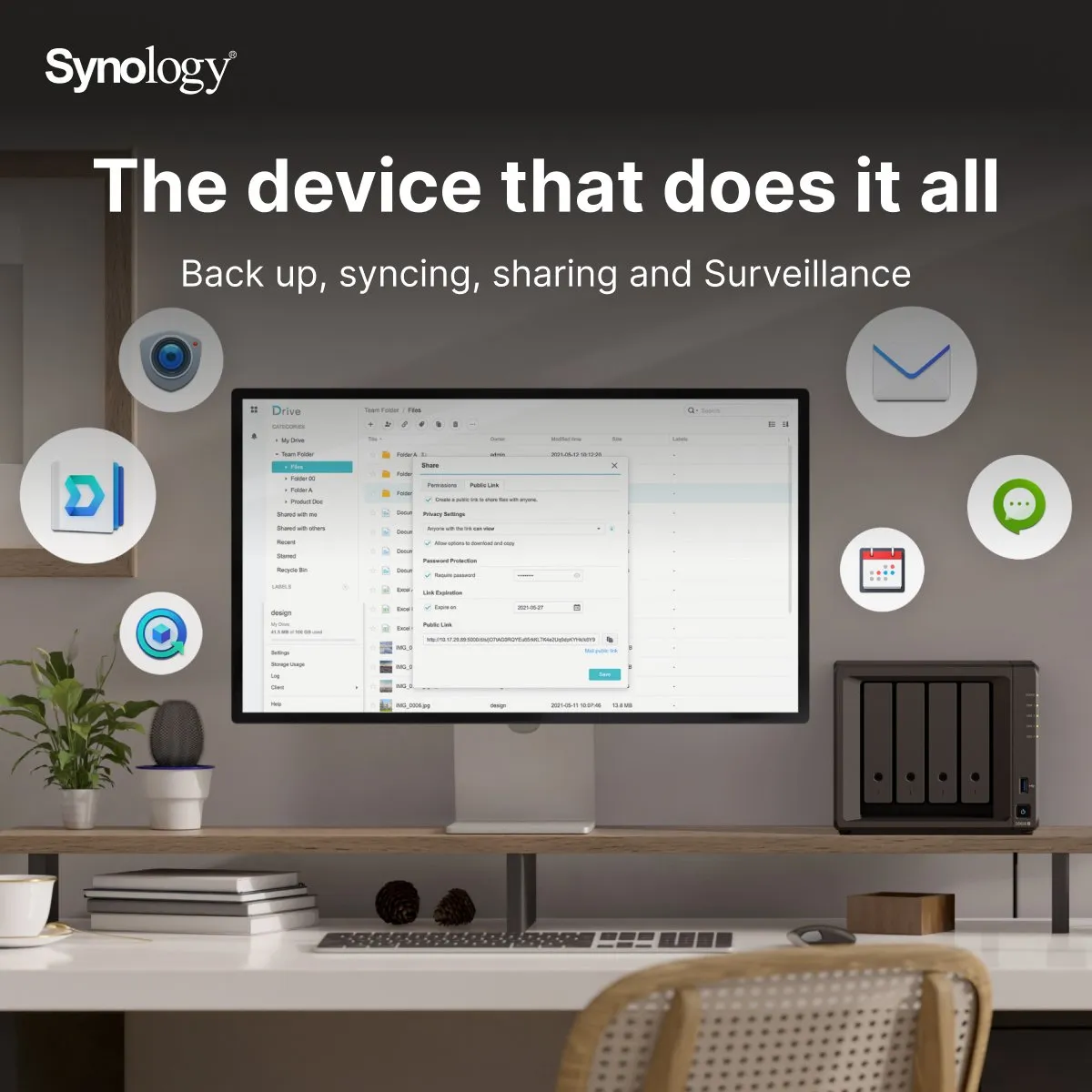 Synology Diskstation DS925  4 Bay NAS