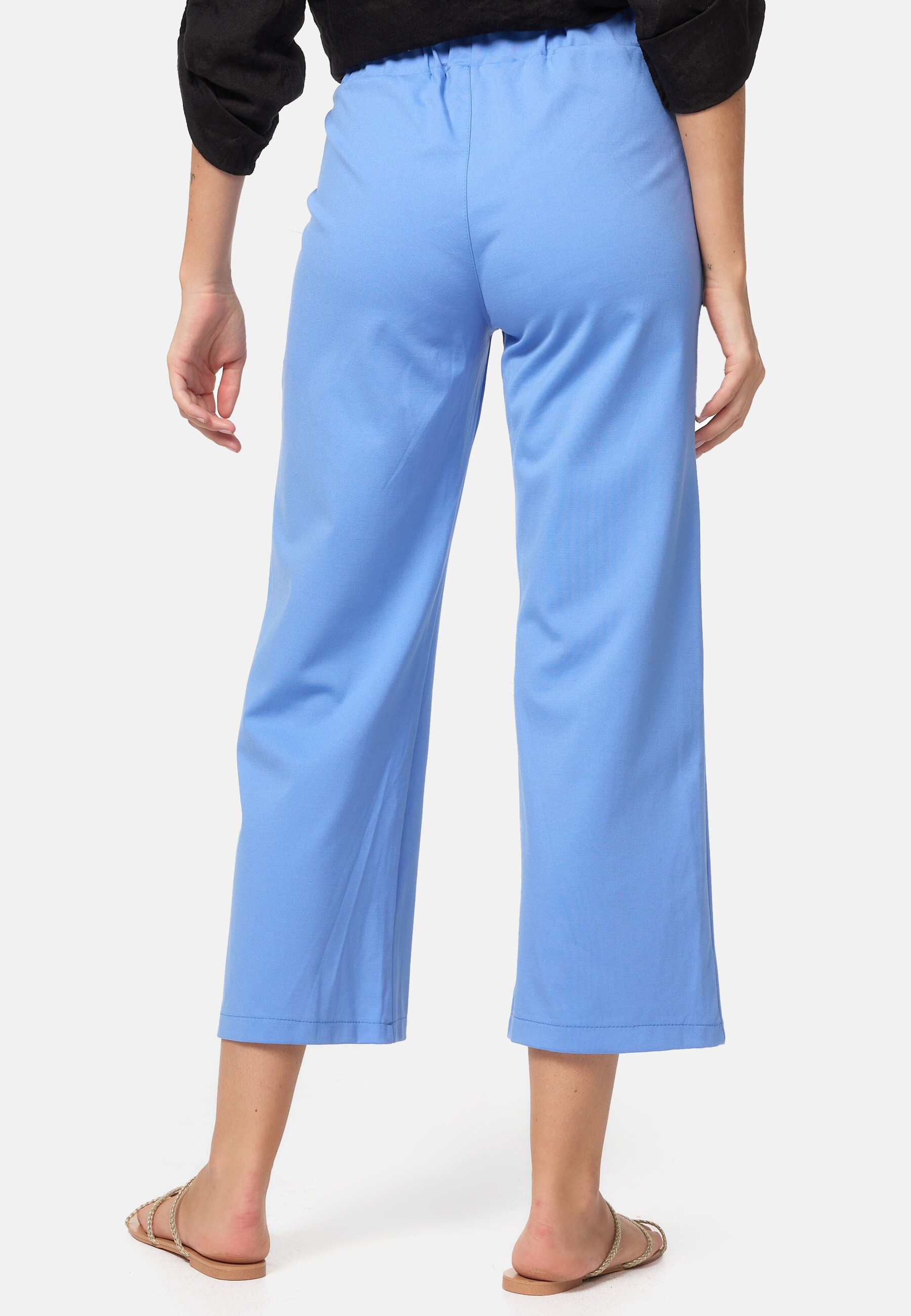 PM SELECTED Damen Legere Freizeithose in 7/8 Länge mit Taschen in Einheitsgröße PM43
