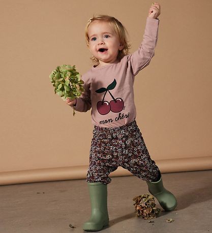The New Geschwisterhose - Desiree - Rehbock Multi Flower Hosen