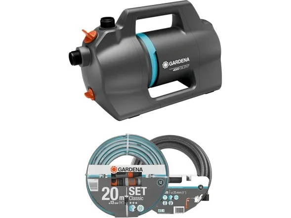 Gardena Elektrisk trykpumpe 4100 Silent, sæt